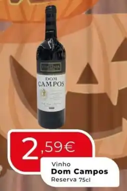 Miranda Supermercados Vinho Dom Campos Reserva promoção