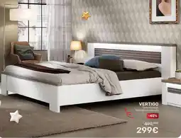 Homy Casa VERTIGO Cama de casal 160x200 cm com LED promoção