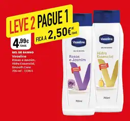Intermarché Gel de banho vaseline promoção
