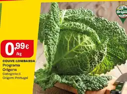 Intermarché Couve-lombarda Programa Origens promoção