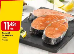 Intermarché Salmão de viveiro posta fresoo promoção