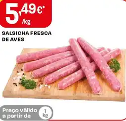 Intermarché Salsicha fresca de aves promoção
