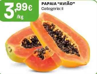 Intermarché Papaia "avião" promoção