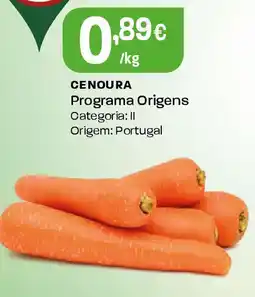 Intermarché Cenoura Programa Origens promoção