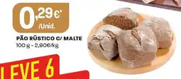 Intermarché Pão rústico c/ malte promoção
