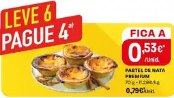 Intermarché PASTEL DE NATA PREMIUM promoção