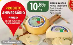 Intermarché Queijo curado Fonte Mourisca Amanteigado, promoção
