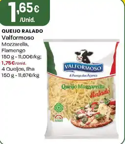 Intermarché Queijo ralado valformoso promoção