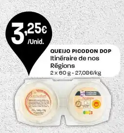 Intermarché Queijo picodon dop itinéraire de nos régions promoção