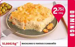 Intermarché Bacalhau c/natas e camarão promoção