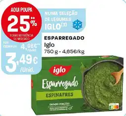 Intermarché Esparregado Iglo promoção
