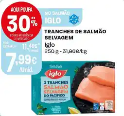 Intermarché Tranches de salmão selvagem Iglo promoção