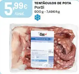 Intermarché Tentáculos de pota PorSi promoção