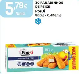 Intermarché 30 panadinhos de peixe PorSi promoção