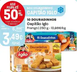 Intermarché 10 douradinhos Capitão Iglo promoção