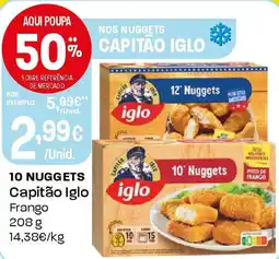 Intermarché 10 nuggets Capitão Iglo promoção