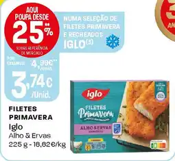 Intermarché Filetes primavera Iglo promoção