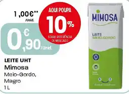 Intermarché Leite uht Mimosa promoção