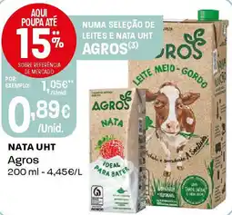 Intermarché Nata uht agros promoção