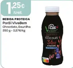 Intermarché Bebida proteica porsi vivabem promoção