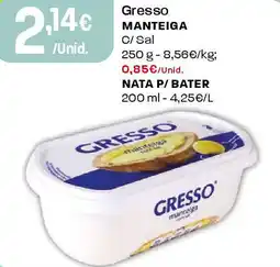 Intermarché Gresso MANTEIGA C/ Sal promoção