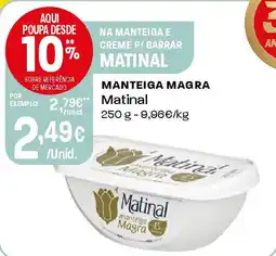 Intermarché Manteiga magra Matinal promoção