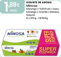 Intermarché Iogurte de aroma mimosa promoção