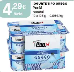 Intermarché Iogurte tipo grego porsi promoção