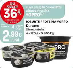 Intermarché Iogurte proteína yopro Danone promoção