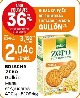 Intermarché Bolacha zero gullōn promoção