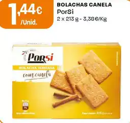 Intermarché Bolachas canela porsi promoção