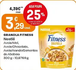 Intermarché Granola fitness Nestlé promoção