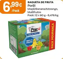 Intermarché Saqueta de fruta porsi promoção