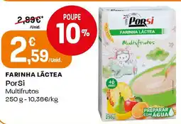 Intermarché Farinha láctea PorSi Multifrutos promoção