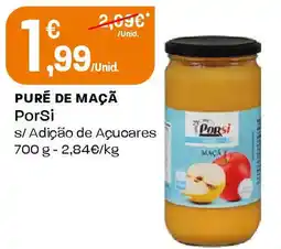 Intermarché Puré de maçã PorSi s/Adição de Açucares promoção