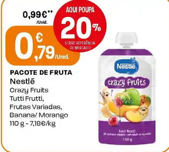 Intermarché Pacote de fruta Nestlé promoção