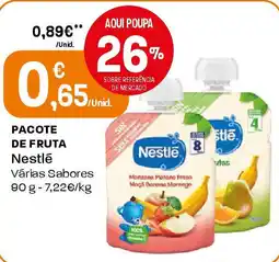 Intermarché Pacote de fruta nestlé promoção