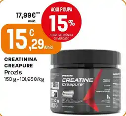 Intermarché Creatinina creapure prozis promoção