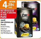 Intermarché Café em cápsulas PorSi promoção