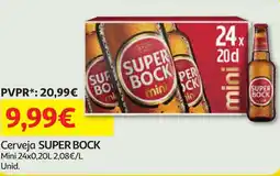Minipreço Cerveja SUPER BOCK promoção