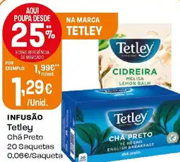 Intermarché INFUSÃO Tetley promoção
