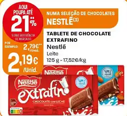 Intermarché Tablete de chocolate extrafino Leite promoção