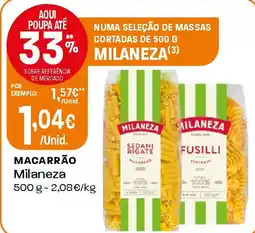 Intermarché Macarrão Milaneza promoção