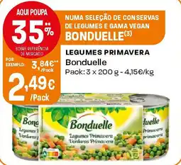Intermarché LEGUMES PRIMAVERA Bonduelle promoção