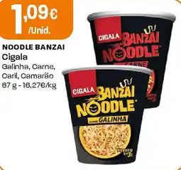 Intermarché Noodle banzai Cigala promoção