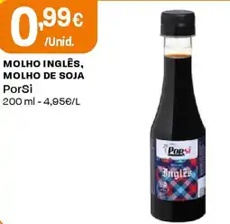 Intermarché Molho inglês, molho de soja PorSi promoção