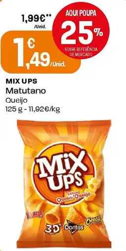 Intermarché Mix ups Matutano Queijo promoção