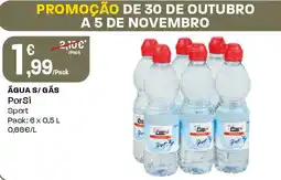 Intermarché Água s/gās PorSi Sport promoção