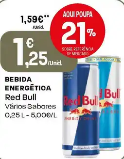Intermarché Bebida energética Red Bull promoção