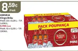 Intermarché Cerveja Kings Bräu promoção
